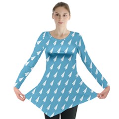 Air Pattern Long Sleeve Tunic  by Simbadda