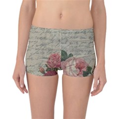 Vintage Roses Reversible Bikini Bottoms by Valentinaart