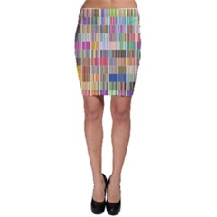 Overlays Graphicxtras Patterns Bodycon Skirt by Simbadda