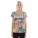 Overlays Graphicxtras Patterns Women s Cap Sleeve Top View1