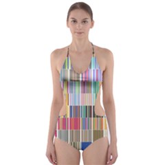 Overlays Graphicxtras Patterns Cut-out One Piece Swimsuit