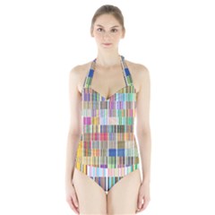 Overlays Graphicxtras Patterns Halter Swimsuit