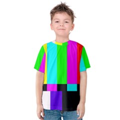 Color Bars & Tones Kids  Cotton Tee