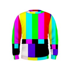 Color Bars & Tones Kids  Sweatshirt