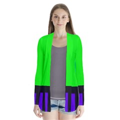 Color Bars & Tones Cardigans by Simbadda