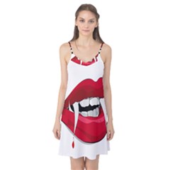 Mouth Jaw Teeth Vampire Blood Camis Nightgown by Simbadda