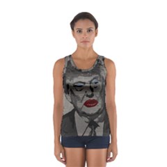 Transgender President    Women s Sport Tank Top  by Valentinaart