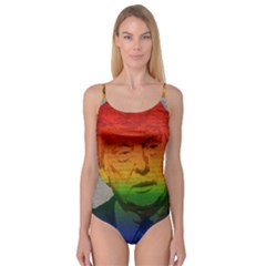 Rainbow Trump  Camisole Leotard  by Valentinaart