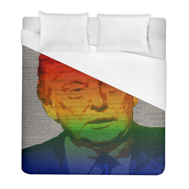 Rainbow Trump  Duvet Cover (Full/ Double Size)