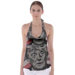 Trump Babydoll Tankini Top by Valentinaart