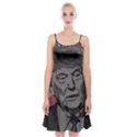 Trump Spaghetti Strap Velvet Dress View1