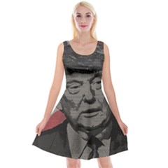 Trump Reversible Velvet Sleeveless Dress by Valentinaart