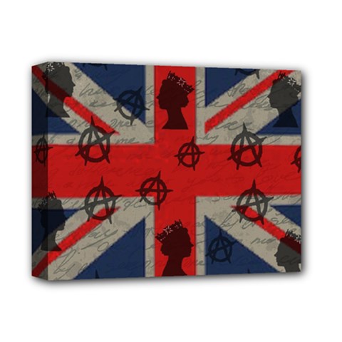 United Kingdom  Deluxe Canvas 14  X 11  by Valentinaart