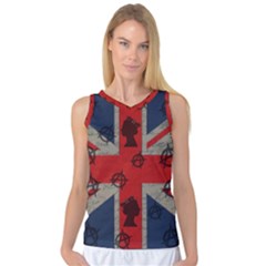 United Kingdom  Women s Basketball Tank Top by Valentinaart