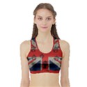 United Kingdom  Sports Bra with Border View1