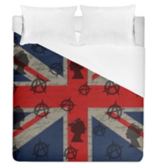 United Kingdom  Duvet Cover (queen Size) by Valentinaart