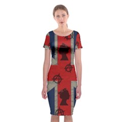 United Kingdom  Classic Short Sleeve Midi Dress