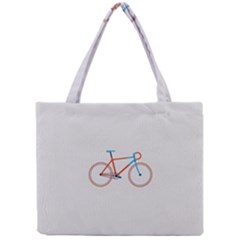 Bicycle Sports Drawing Minimalism Mini Tote Bag