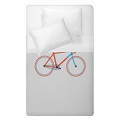 Bicycle Sports Drawing Minimalism Duvet Cover (single Size)