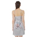 Bicycle Sports Drawing Minimalism Satin Night Slip View2