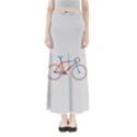 Bicycle Sports Drawing Minimalism Maxi Skirts View1