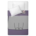 Cat Minimalism Art Vector Duvet Cover Double Side (Single Size) View1