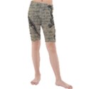 Dinosaur skeleton Kids  Mid Length Swim Shorts View1