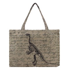 Dinosaur Skeleton Medium Tote Bag