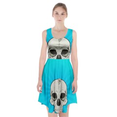 Skull Ball Line Schedule Racerback Midi Dress