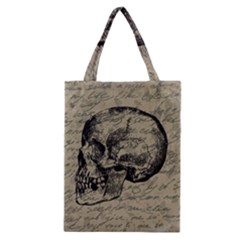 Skull Classic Tote Bag by Valentinaart