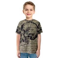 Skull Kids  Sport Mesh Tee