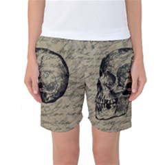 Skull Women s Basketball Shorts