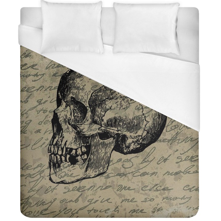 Skull Duvet Cover (California King Size)