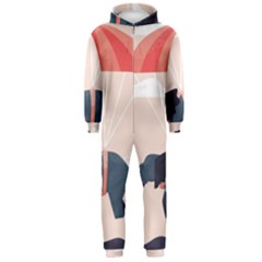 Digital Slon Parashyut Vektor Hooded Jumpsuit (men)  by Simbadda