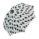 Black And White Pattern Folding Umbrellas View2