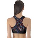 America Usa Map Stars Vector  Sports Bra View2