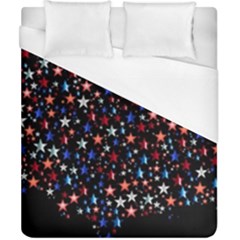 America Usa Map Stars Vector  Duvet Cover (california King Size) by Simbadda