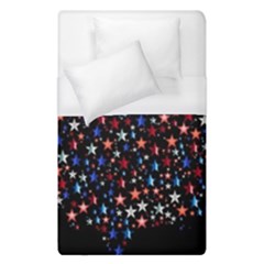 America Usa Map Stars Vector  Duvet Cover (single Size) by Simbadda