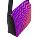 Pink And Purple Flap Messenger Bag (L)  View2