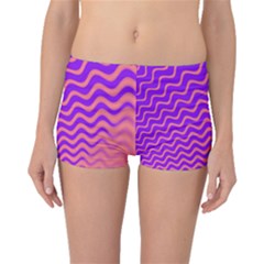 Pink And Purple Boyleg Bikini Bottoms