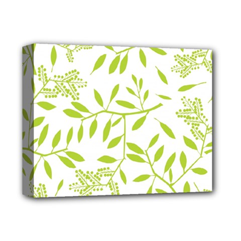 Leaves Pattern Seamless Deluxe Canvas 14  X 11 