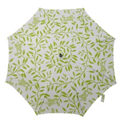 Leaves Pattern Seamless Hook Handle Umbrellas (small)