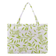 Leaves Pattern Seamless Medium Tote Bag