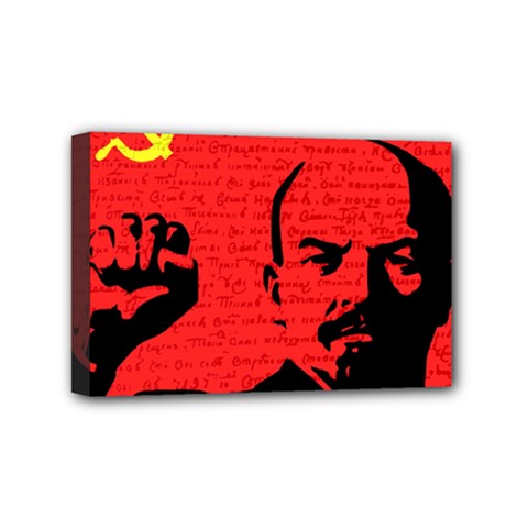 Lenin  Mini Canvas 6  x 4 