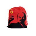 Lenin  Drawstring Pouches (Large)  View1