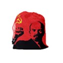 Lenin  Drawstring Pouches (Large)  View2