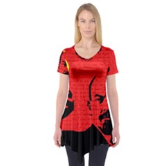 Lenin  Short Sleeve Tunic 