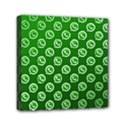 Whatsapp Logo Pattern Mini Canvas 6  x 6  View1