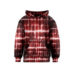 Electric Lines Pattern Kids  Pullover Hoodie