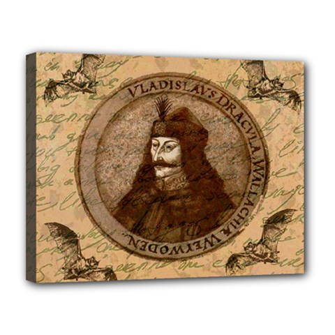 Count Vlad Dracula Canvas 14  x 11 